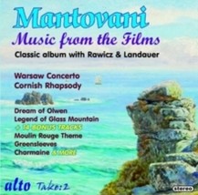 Mantovani And His Orchestra Music From Films: Warsaw Concerto / Dream Olwen Etc - £12.53 GBP