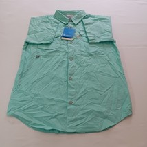 Columbia Bonehead Youth/Boys Mint Green Short Sleeve Shirt Size XL (18/20) image 11