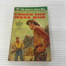 Bullets Don&#39;t Bluff and Under The Mesa Rim Western Paperback Book Ace Do... - £14.78 GBP