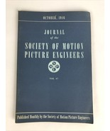 SMPE Journal Of The Society Of Motion Picture Engineers October 1946 VOL... - £10.17 GBP
