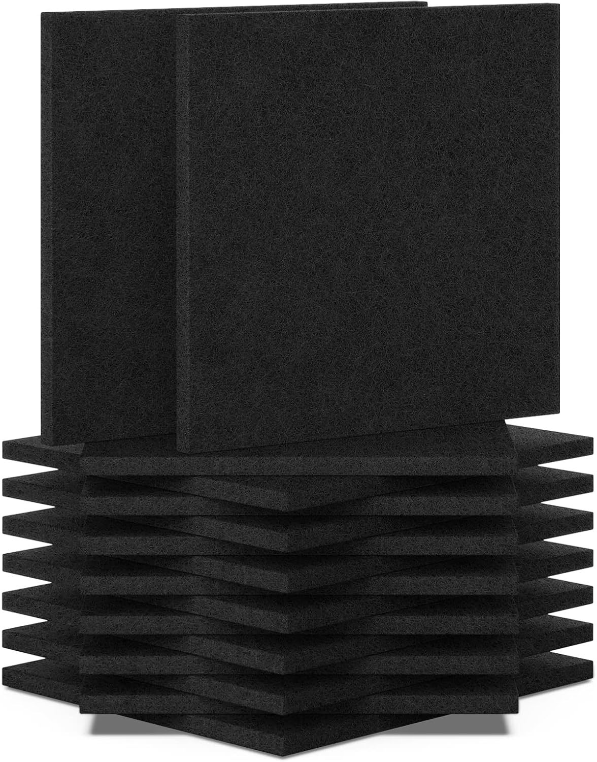 Bxi Sound Absorber, 12 X 12 X 3/8 Inches 16 Pcs\. High Density Acoustic - $45.97