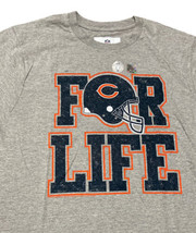 Chicago Bears For Life Mens Sz M T-Shirt Football Christmas Sports Team Fan Gear - $12.86