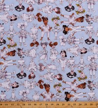 Cotton Nurses Doctors Women Caretakers Cotton Fabric Print by the Yard (D682.63) - £10.47 GBP