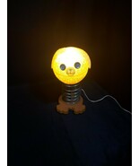 Mid Century POPCORN PLASTIC BobbleHead BEAR or DOG Child&#39;s Room LAMP NIT... - $49.99