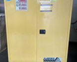 justrite 899170 Flammable Cabinet Vertical 2 X 55 gallon cap Yellow NO K... - $1,484.99