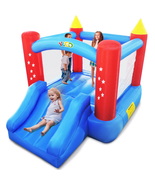 Mini Size Inflatable Jumper Inflatable Bouncer for Kids Moonwalk Approve... - £173.82 GBP