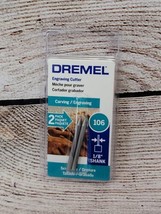Dremel 106 Engraving Cutting Bit 2 Pieces OEM - £2.66 GBP