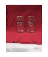 Heineken Red Star Glass Tumblers, Set of 2, 10 oz Vintage Beer Glasses, ... - $15.84