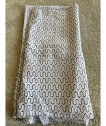 HB Boys White Blue Gray Geometric Large Swaddle Blanket 46x46 - $228.56 MXN