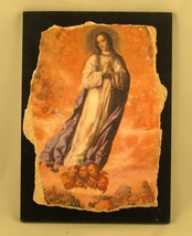 Icon Catholic The Virgin - Francisco de Zurbaran - RARE Small Replica #1... - $919.90 MXN