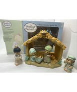 Precious Moments 4 Piece Nativity Figurine Set 2004 In Box w/ 2 Extra Fi... - €21,63 EUR