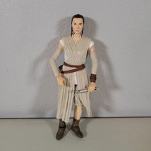 Star Wars Action Figure Force Awakens Rey Size 5.5&quot; Tall - £7.11 GBP
