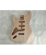 Left Handed Single Wave Electric Guitar Ash Body Replacement, No Paint S299 - $179.00
