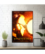 Oppenheimer Movie Poster - Canvas Art Print  Room Decoration - $141.48 MXN+