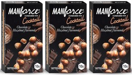 Manforce Cocktail Chocolate &amp; Hazelnut Flavoured Condoms for Men Pack of 3 - £8.68 GBP