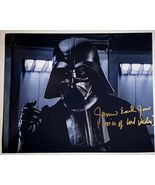 James Earl Jones Autographed Signed &quot;The Voice of Darth Vader&quot; Glossy 8x... - $3,645.93 MXN