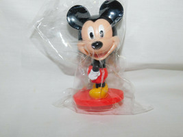 Mickey Mouse Bobble Head Cake Topper Disney 3 Inches Tall NIP - £3.98 GBP