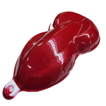 #5184 Candy Apple Red Metallic Single Stage Acrylic Enamel Paint 2 Quart Kit - £85.62 GBP
