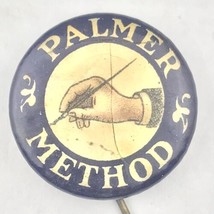 Palmer Method Vintage Pin Writing Styles Education - $12.95