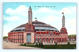 Postcard St. Louis Missouri The Arena Oakland Ave. Forest Park Pedestrians Kropp - £5.53 GBP