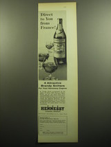 1957 Hennessy Cognac Ad - Direct to you from France - $18.49
