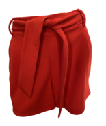 Loft Red Pull On Shorts Belted Size L - $26.05 CAD