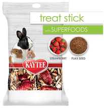 Kaytee Superfoods Small Animal Treat Stick Strawberry and Flax 5.5 oz Kaytee Sup - $16.45