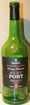 Paarl Ruby Port 11.5&quot; Empty Wine Bottle 750ml South African Vintage Char... - $35.71