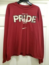 Nike FSU Men&#39;s Size XL Longsleeve T-Shirt Florida State Pride Garnet and Gold - £20.97 GBP