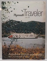 Vintage Plymouth Traveler Juni 1972 Mississippi River Magazin Prospekt - £30.51 GBP