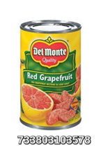 Del Monte Red Grapefruit Sections in Light Syrup - 9- Pack  - $27.36