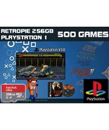 256GB Playstation Digital 500 Classic Games Plug And Play RetroPie Pi 3B... - $89.99
