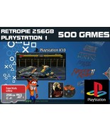 256GB Playstation Digital 500 Classic Games Plug And Play RetroPie Pi 3B / 3B+ - £70.69 GBP