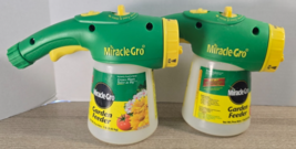Miracle Gro Garden Feeder With Shower Trigger Nozzle Attachment Lot Of 2 - $29.65