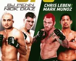 UFC 137/138 Penn vs Diaz / Leben vs Munoz DVD | Region 4 - £11.71 GBP