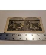 Home Treasure A Mud-Pie Party Stereoview Card Children Ocean Horse Buggy... - $23.74