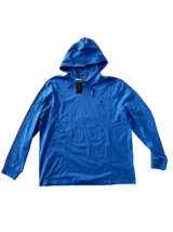 Polo Ralph Lauren Cotton Hoodie Blue ( XL ) - $79.17