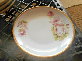 C. T. Altwasser Germany Decorative Rose Decorator Plate/Dish 5 3/4 inches in dia - £7.44 GBP