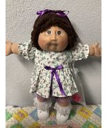 VTG Cabbage Patch Kid Girl Brown Single Pony Hong Kong P Factory HM#2 1984 - €300,55 EUR