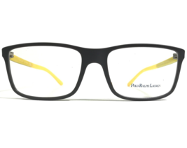 Polo Ralph Lauren Eyeglasses Frames PH 2126 5507 Matte Black Yellow 55-16-145 - £75.05 GBP
