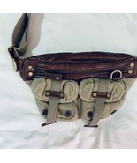 Diesel Fanny Pack Waist Belt Bum Bag Crossbody Canvas Leather Vintage 90... - £236.07 GBP