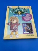 Vintage 1990 Cabbage Patch Kids Designer Paper  Doll Set By Rose Art  #1... - $14.03