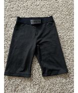 Kipsta Biker shorts Womens Size XS Black Pull On Stretch Tights Active R... - €9,43 EUR
