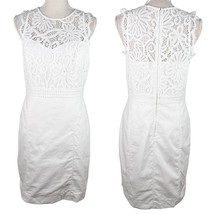 Lilly Pulitzer Sharice Stretch Shift Dress 10 Resort White - £47.05 GBP