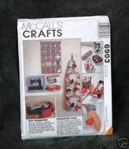 McCall&#39;s Pattern  #6903 &quot;Sew Organized&quot; For your wall, Ironing Board Cover, Mach - £1.59 GBP