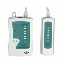 4xem 4XRJ45TESTER REMOTE NETWORK CABLE TESTER RJ45 RJ11 BNC COAX CAT5 CAT6 - €41,82 EUR