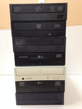Lot of 7 Desktop Optical Drives. 5 are IDE and 2 are SATA - £4.05 GBP