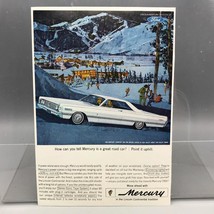 Vintage Magazine Ad Print Design Advertising Mercury Automobiles - $12.86