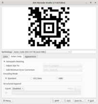 Zint Barcode Generator QR Code Creator Software UPC Windows PC NEW Free Shipping - £7.81 GBP