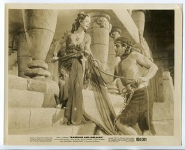 Samson and Delilah 8&quot;x10&quot; Black and White Promo Still Lamarr Mature FN - £17.13 GBP